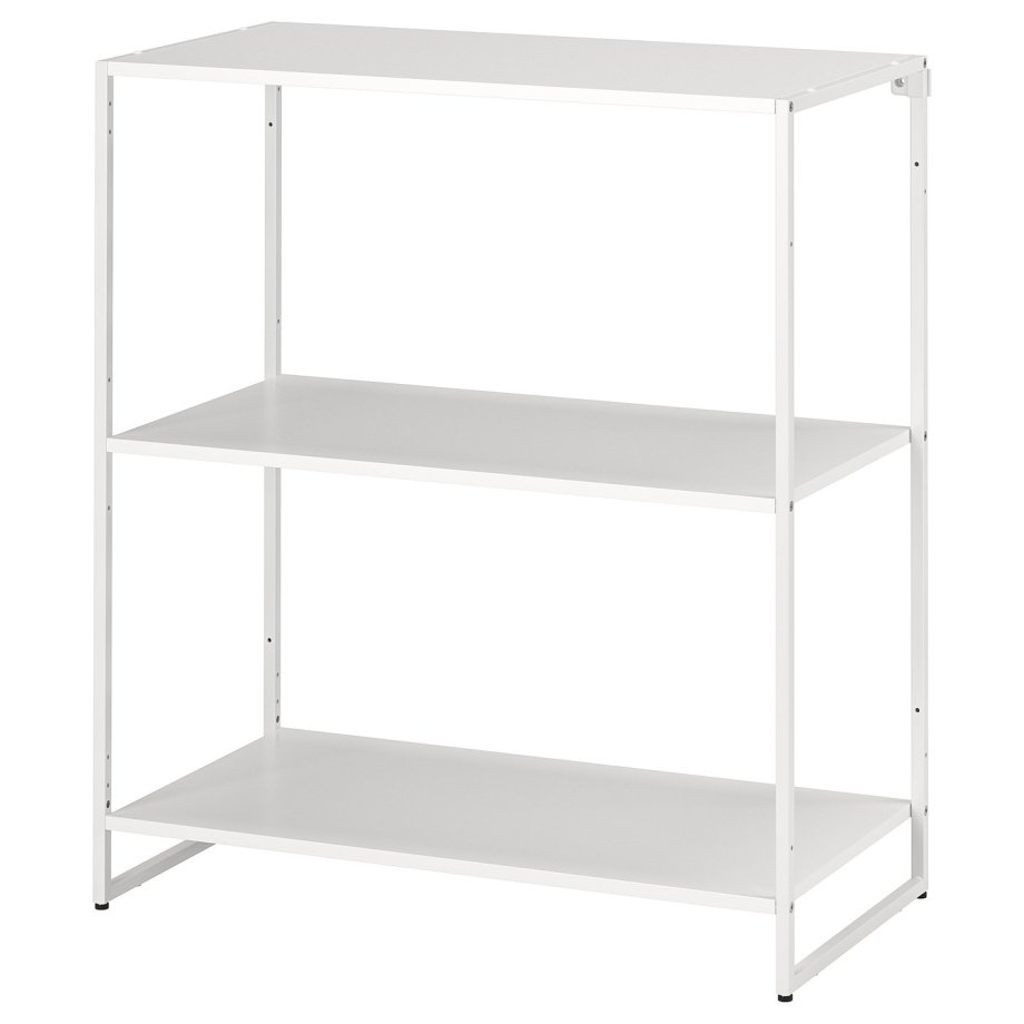 Airframe, Shelving unit, in/outdoor/metal white, 81x40x90 cm