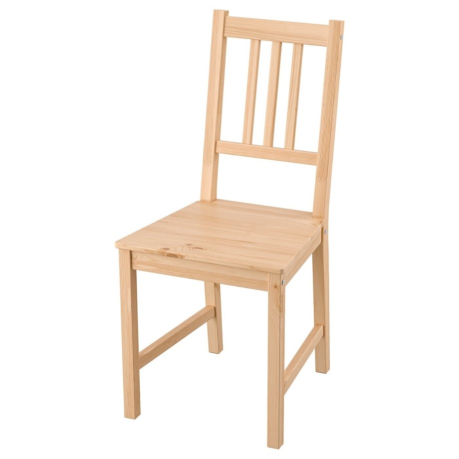 Light Brown Stained Chair, Chair, light brown stained